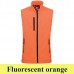 Kariban 404 LADIES' SOFTSHELL BODYWARMER fluorescent orange